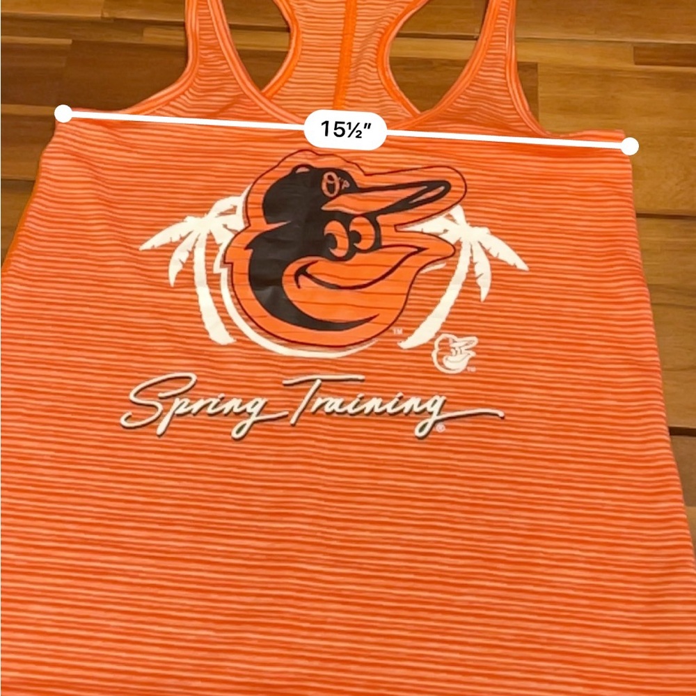 New Era Orioles Spring Training Racerback Tank Women’s Size Small - Picture 2 of 6